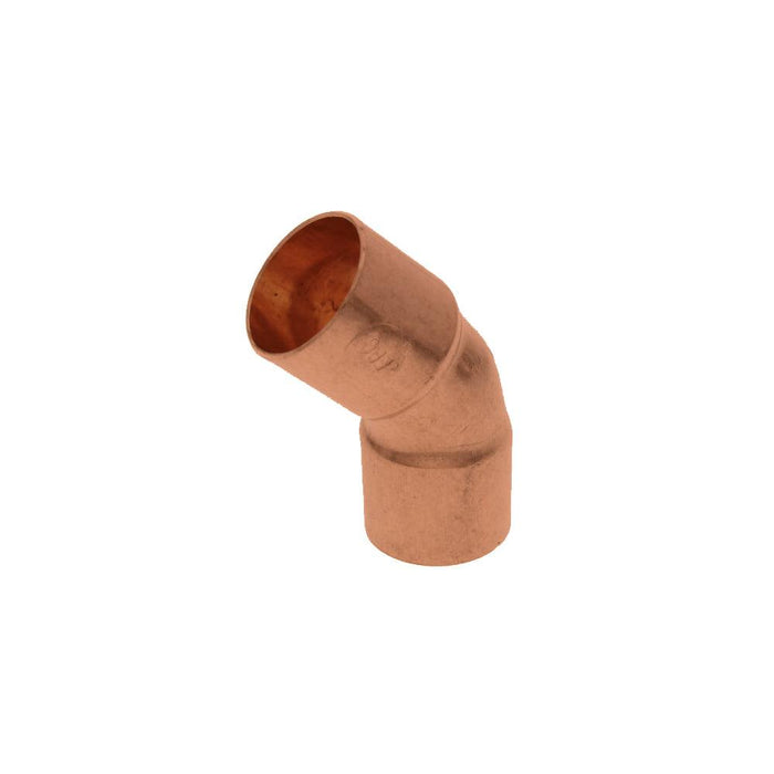 3/4" 45° Wrot Copper Elbow