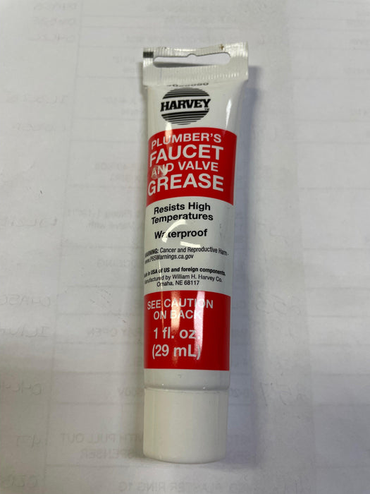 PLUMBERS FAUCET & VALVE GREASE