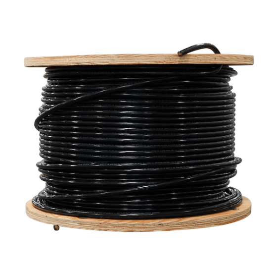 Southwire Stranded Black THHN Wire, 1"
