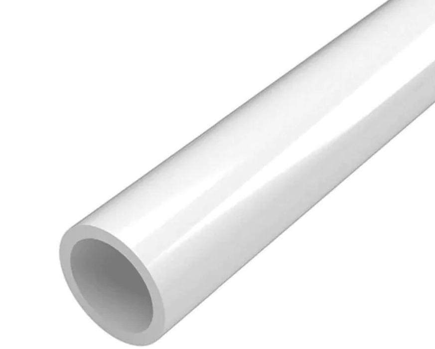 1/2" X 10' SCHEDULE 40  PLAIN END PVC PIPE