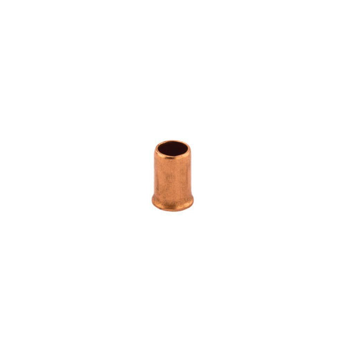 NSI Copper Crimp Sleeve for Grounding or Uninsulated Wires, 100 Per Pack