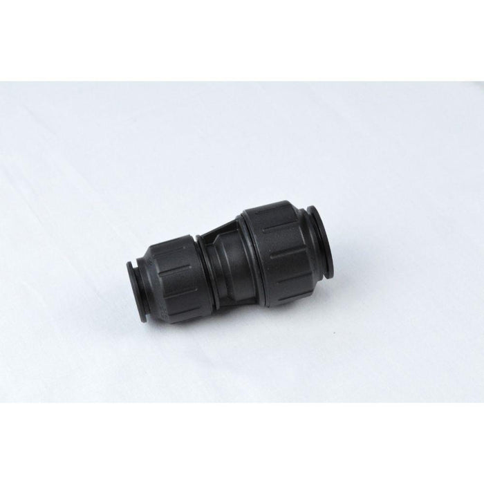PEI203628E RWC John Guest Speedfit Reducing Coupler, 1" CTS Pipe Size X 3/4" Pipe Size, Black