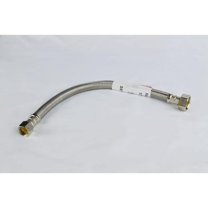 12" LAV FLEX CONNECTOR-STAINLESS STEEL