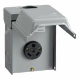 U054 Midwest Electric Unmetered Power Outlet, 50 A, 125/250 V, NEMA 3R