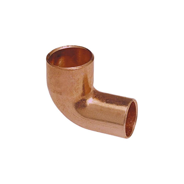 107C-2-M - NIBCO 607-2 1" 90° Copper Elbow, Close Rough, Ftg X C - Wrot - American Copper & Brass - NIBCO INC SWEAT FITTINGS