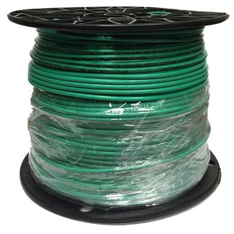 10 STRANDED GREEN THHN WIRE (500FT)