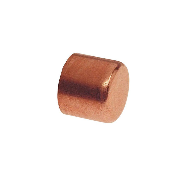 117-M - 1" WROT COPPER TUBE CAP - American Copper & Brass - NIBCOPV191 SWEAT FITTINGS