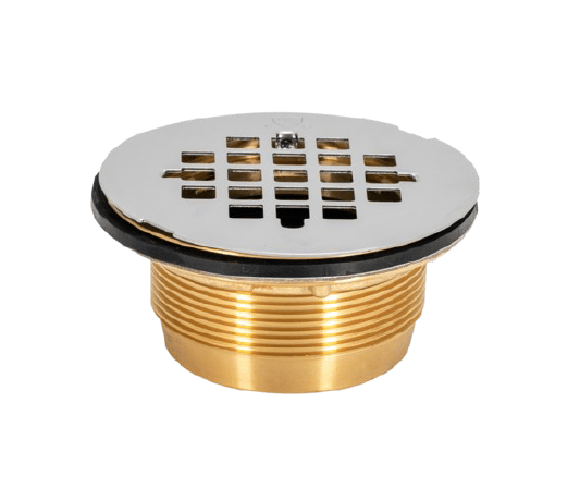 15306 - 2" IPS BRS SHWR DRAIN SS GRID - American Copper & Brass - EZFLOIN761 FAUCET/SHOWER ACCESS