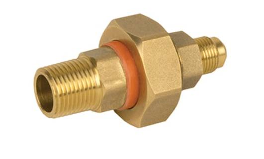 4800FF - 1/2" OD X 1/2" MIP Compact Dielectric Union - American Copper & Brass - JOMARIN067 GAS BALL VALVES - GASCOCKS