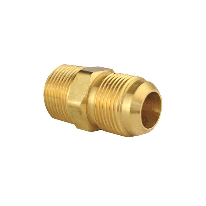 A48EE - 48-66 3/8" OD Flare X 3/8" Brass MIP Connectors - American Copper & Brass - BRASSCRAFT MFG CO DOMESTIC BRASS FLARE FITTINGS