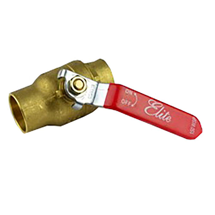 A8900-2-1/2 - 2-1/2" CXC Full Port Valve, Leaded - American Copper & Brass - ELITE BALL VALVES