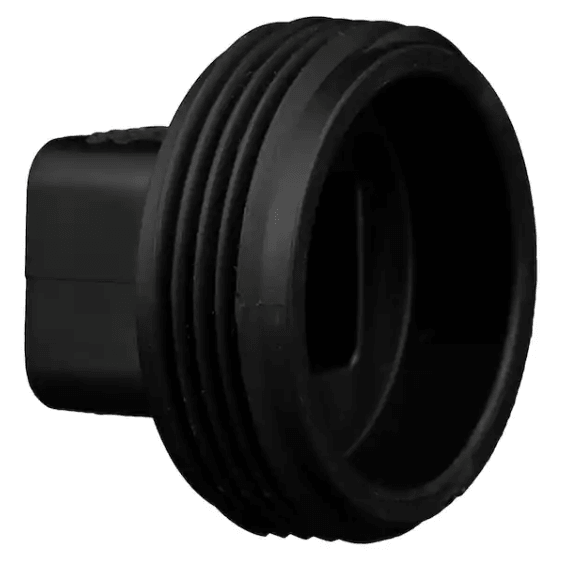 ABS3051 - 1 1/2 ABS C.O. PLUG - American Copper & Brass - IPEXUSA134 ABS - DWV