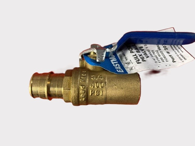 3/4" F1960 PEX X 3/4" SWEAT FULL PORT BALL VALVE