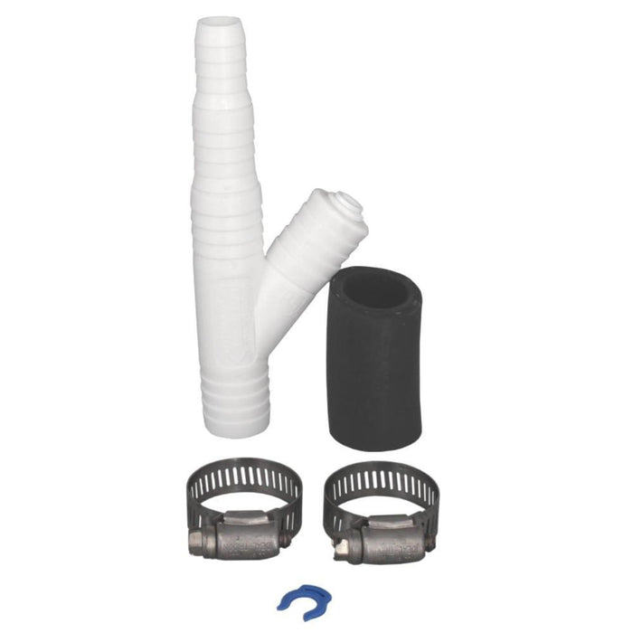 ET116-002 Drain Line Adapter (DLA) With 3/8-inch Quick Connect Fitting for a Water Filter and 7/8-inch Fitting for a Dishwasher