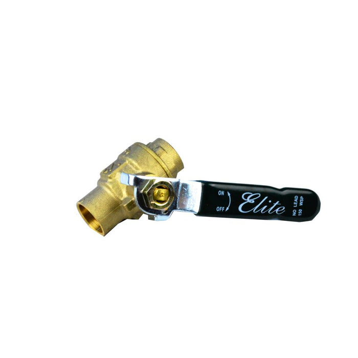 LF8900-11/4 - 1-1/4" CXC Lead-Free Full-Port Ball Valve - American Copper & Brass - ELITE BALL VALVES