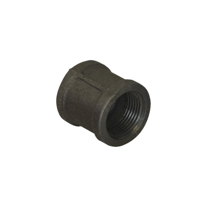 M-103F - 1/2 BLK COUPLING - American Copper & Brass - USD Products MALLEABLE FITTINGS