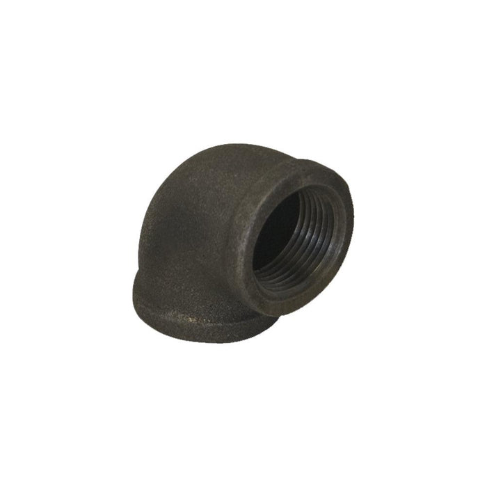 M-100F - 1/2 BLK 90 ELBOW - American Copper & Brass - USD Products MALLEABLE FITTINGS
