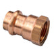 PC603-F - NIBCO PC603 1/2" X 1/2" P X F Copper Adapter - American Copper & Brass - NIBCO INC PRESS FITTINGS
