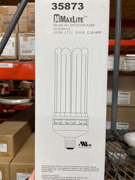 SK0200EA250 - 200W 277V HIGH LUMEN - American Copper & Brass - MAXLITE004 Inventory Blowout