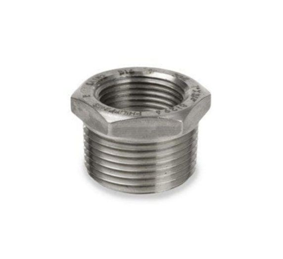 3/8" X 1/4" STAINLESS STEEL HEX BUSHING