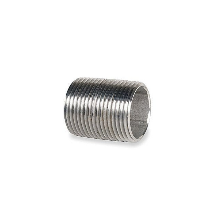 1/4" X CL STAINLESS STEEL NIPPLE