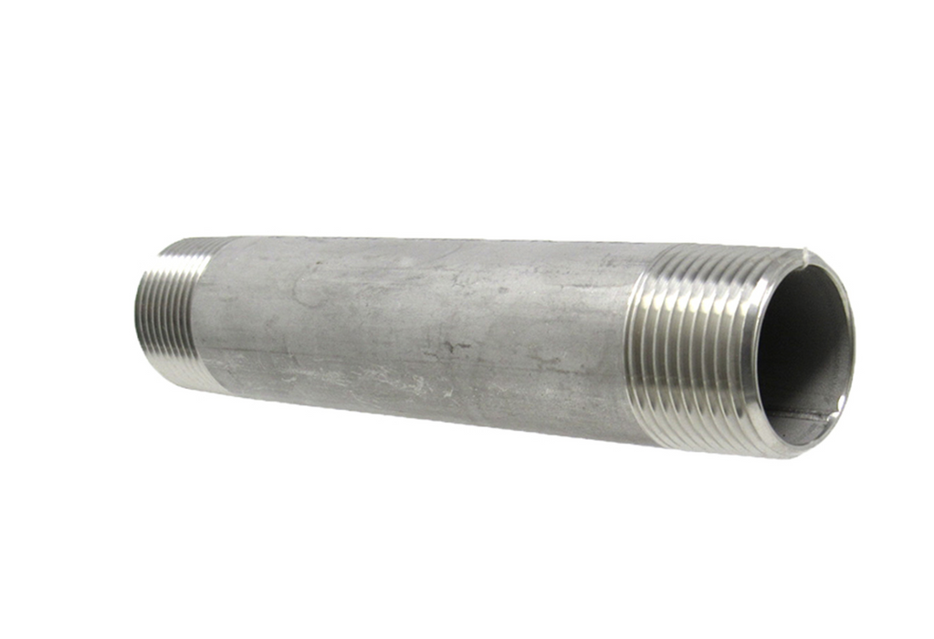 2 X 12 STAINLESS STEEL NIPPLE