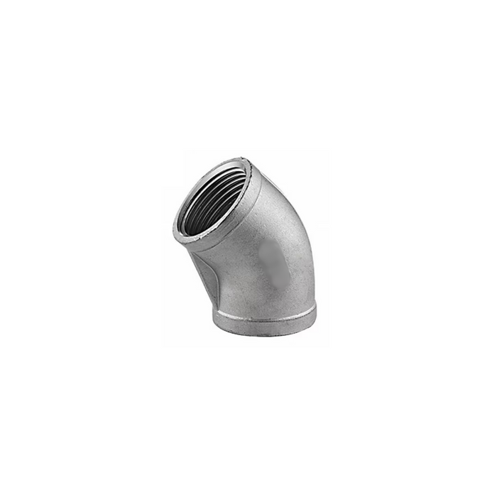 2 STAINLESS STEEL 45 ELBOW (316)