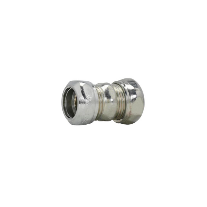 1-1/2" STEEL COMPRESSION EMT COUPLING