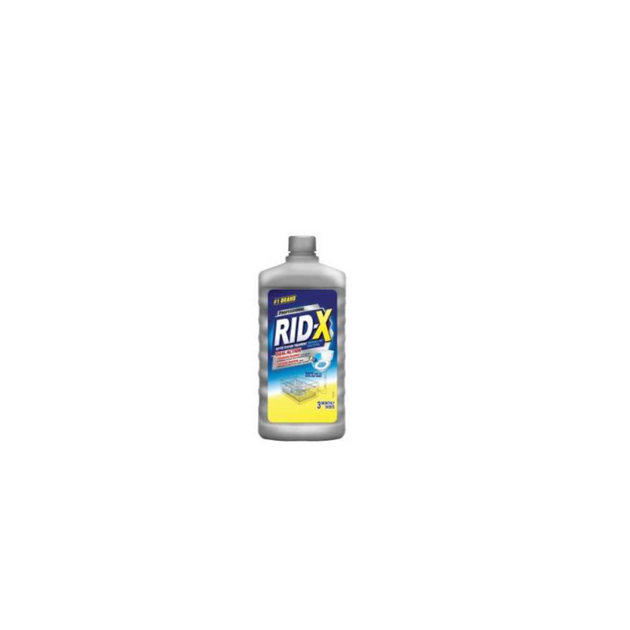 Rid-X 1920089447 Septic System Treatment, Liquid, Blue/Green, Soap, 24 oz Bottle