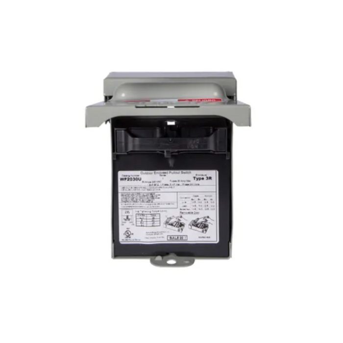 30A FUSED A/C DISCONNECT