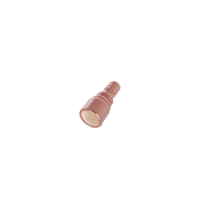 3/4" CPVC x 1/2" PEX Crimp Copper Straight Adapter (Lead Free)