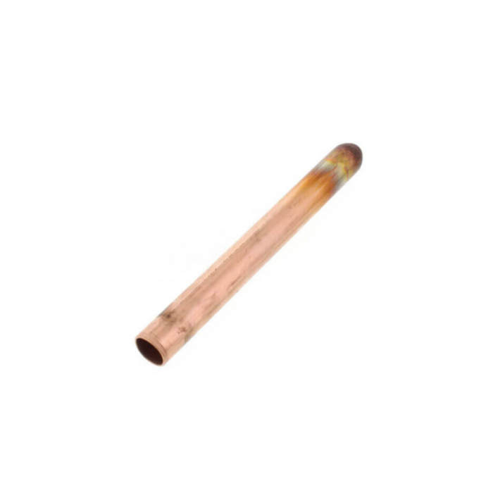 1/2" CTS x Spin Closed End Type M Copper Stub Out Bullet (6" Length)