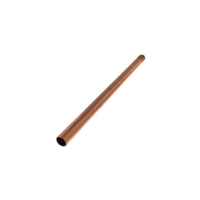 1/2" CTS x Spin Closed End Type L Copper Stub Out Bullet (12" Length)