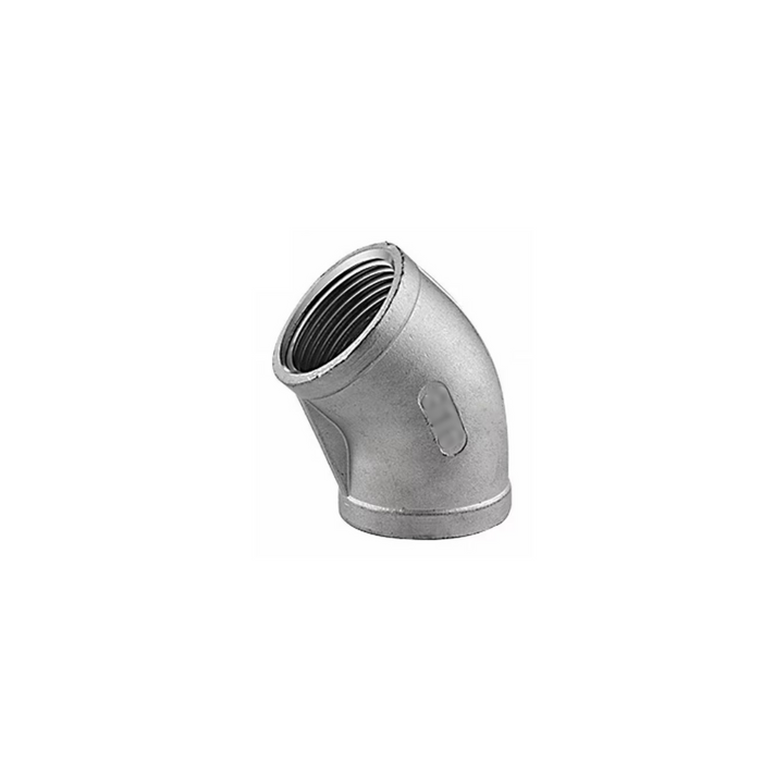 3/4 STAINLESS STEEL 45 ELBOW (316)