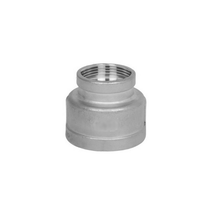 "1/2" X 1/4" STAINLESS STEEL REDUCING COUPLING (316)