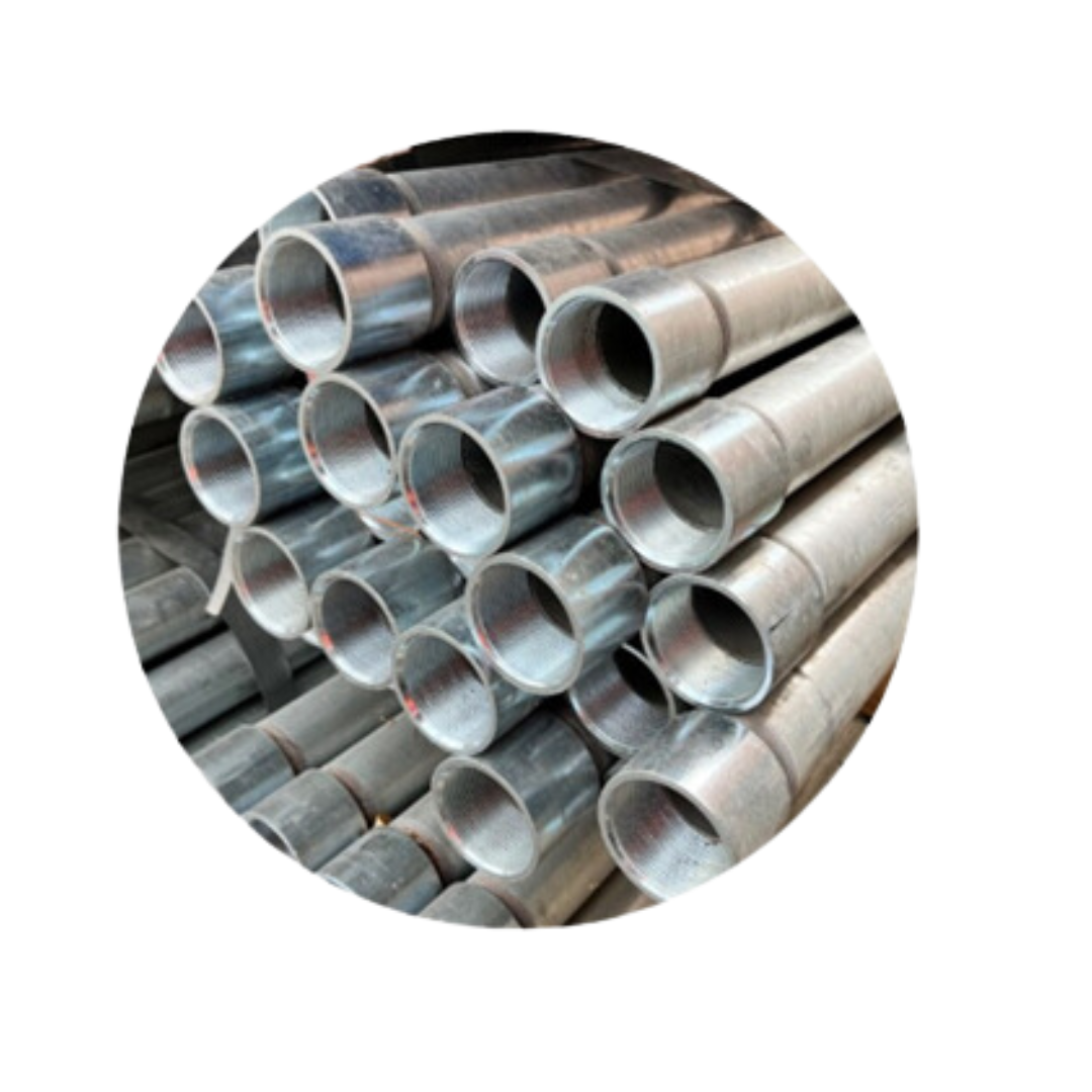 1 1/4"X 21 GALVANIZED THREAD &amp; COUPLED PIPE DOMESTIC — American Copper ...
