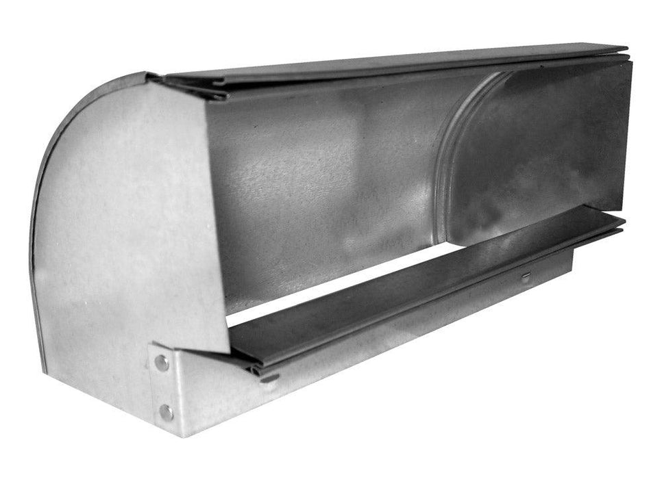 1140108 - 10" X 8" Vertical Duct 90° Elbow - American Copper & Brass - JONES MFG & SUPPLY CO DUCTWORK- B VENT