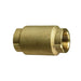 W601-1/2 - 1/2" FIP IN-LINE SPRING CHECK VALVE CAST BRONZE - American Copper & Brass - SIMMONS MANUFACTURING CO CHECK VALVES