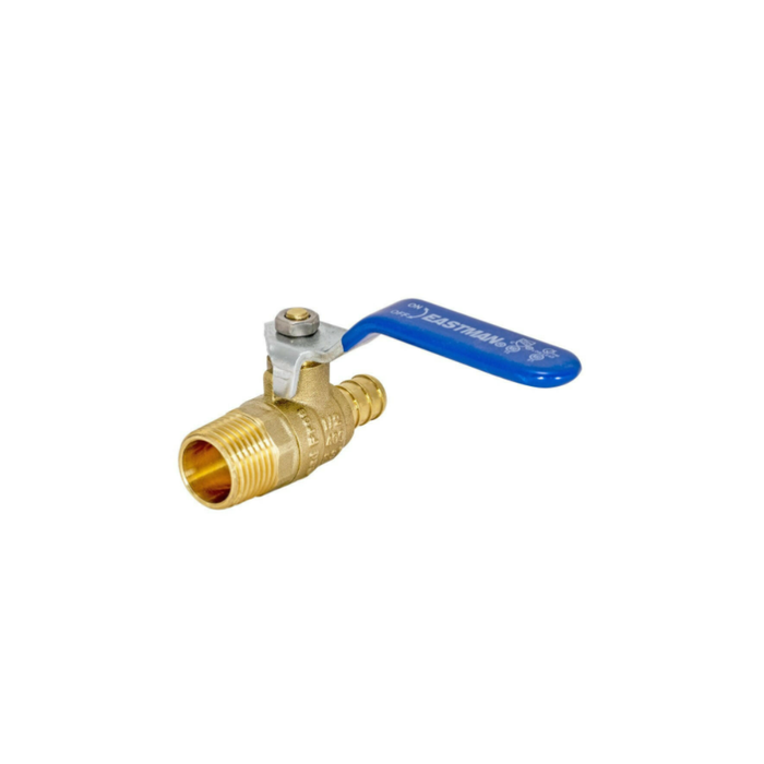 3/4 PEX X 3/4 MALE BALL VALVE