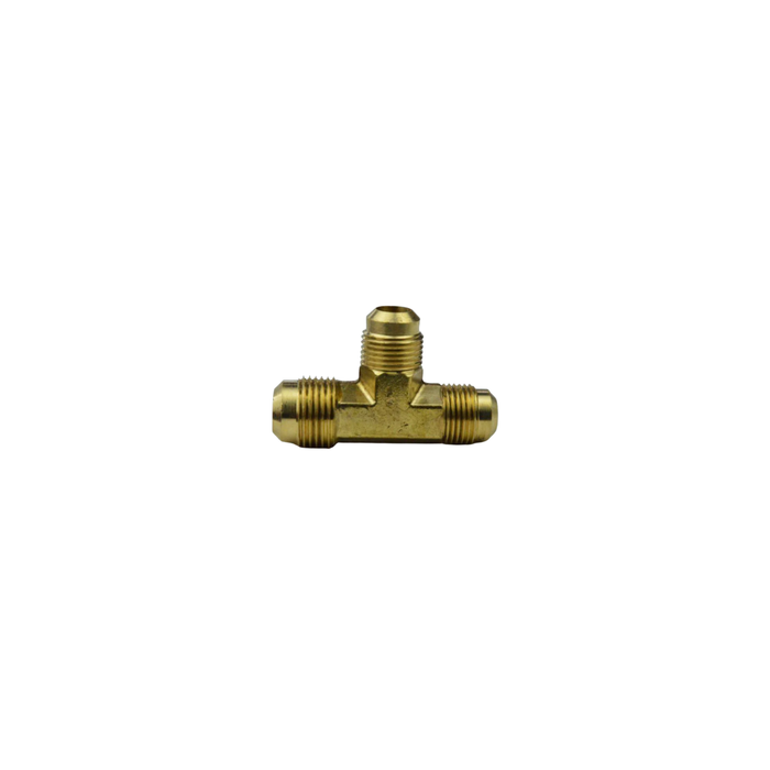5/8" OD X 5/8" OD X 3/8" OD Brass Flare Tee Import