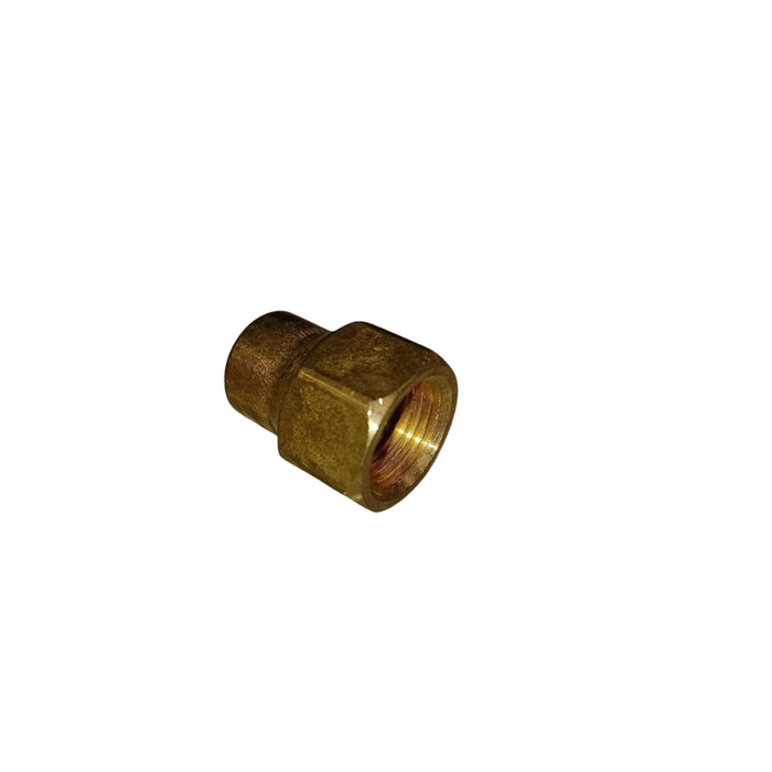 N4-6N United Brass 3/8" OD Long Forged Flare Nut