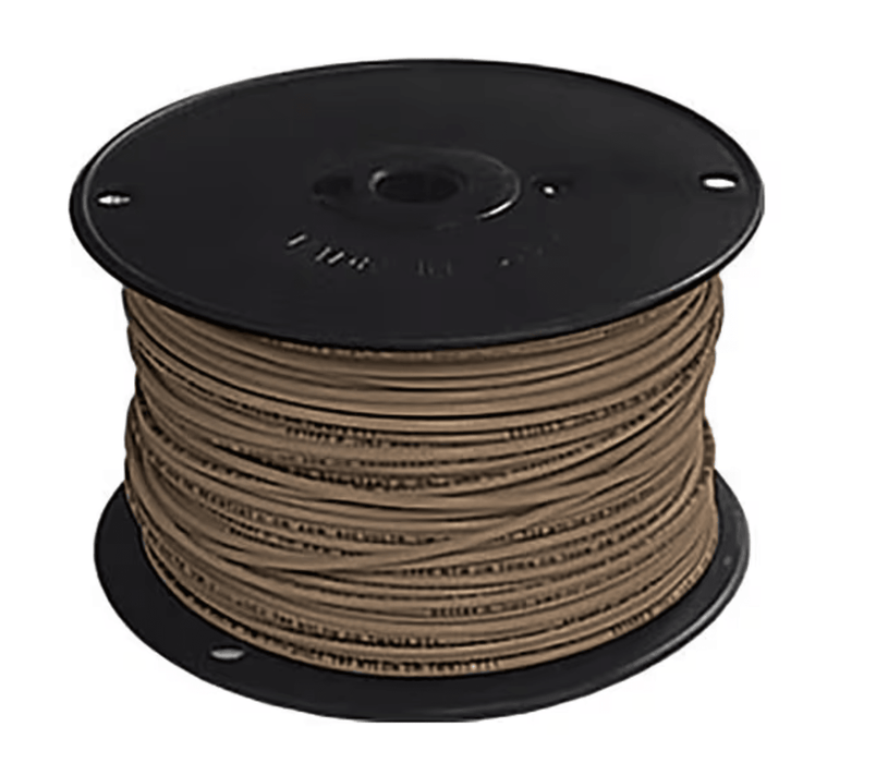 6BRNTHHN - 6 GAUGE STRANDED BROWN THHN - American Copper & Brass - SOUTHWIRE/SENATOR WIRE, CORD, AND CABLE