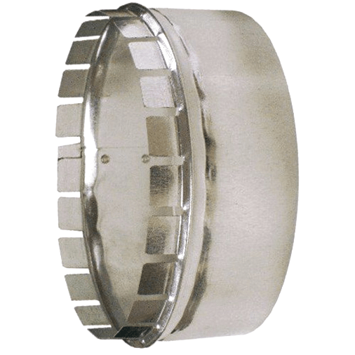 10504 - 4" Flat Collar Takeoff - American Copper & Brass - JONES MFG & SUPPLY CO DUCTWORK- B VENT