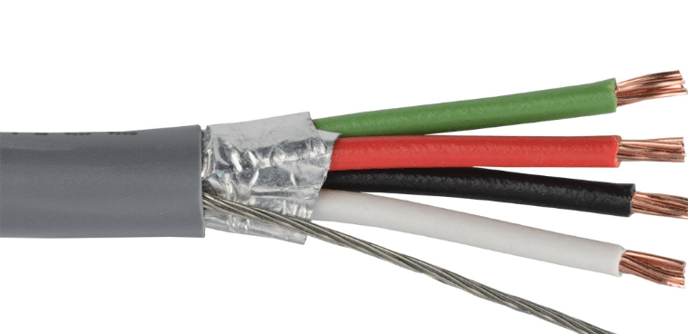 18/4SHIELD - 18 AWG 4CONDUCTOR SHIELD - American Copper & Brass - PRIORITY WIRE & CABLE, INC. WIRE, CORD, AND CABLE