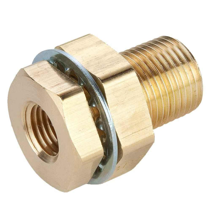 207ACBHS-4 - 1_4" ANCHOR COUPLING - American Copper & Brass - PARKERH275 BRASS FITTINGS