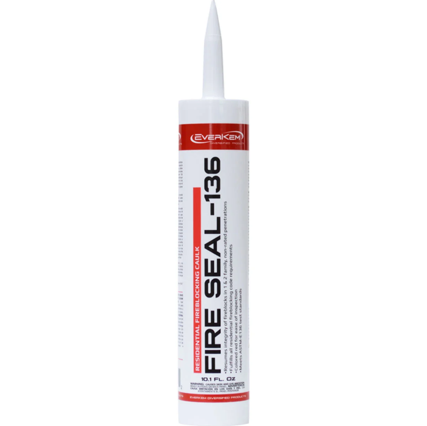 Everkem Firestop 814+ Intumescent Caulk 10.1oz Tube 10.3 OZ FIRE STOP