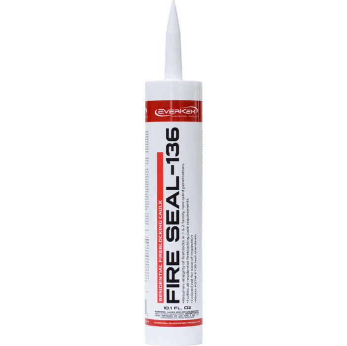 Everkem Firestop 814+ Intumescent Caulk 10.1oz Tube 10.3 OZ FIRE STOP SEAL