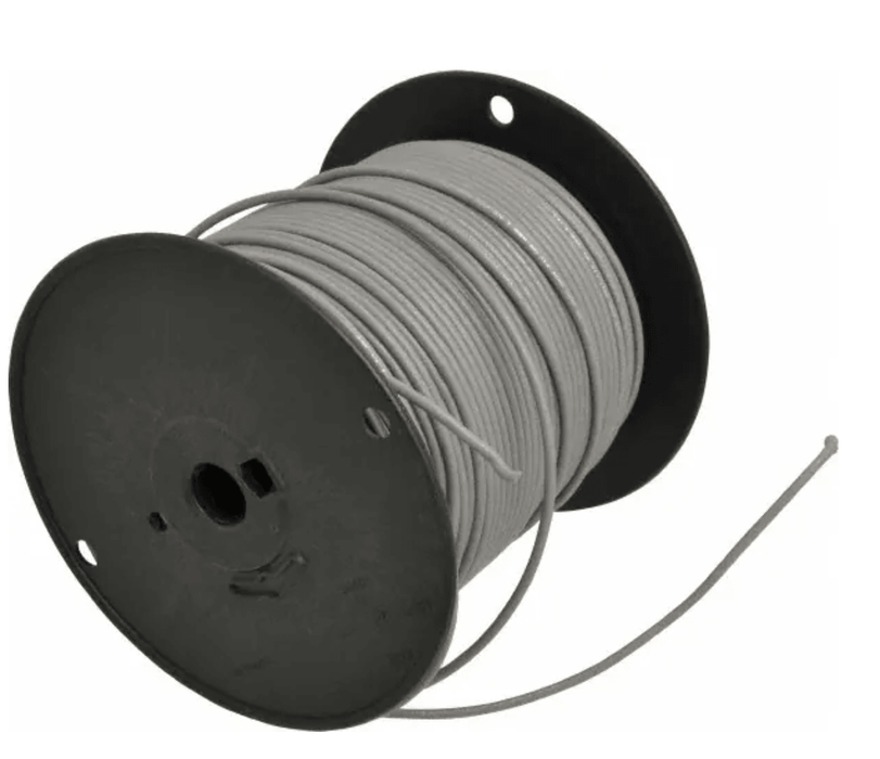 12 GAUGE STRANDED GRAY WIRE