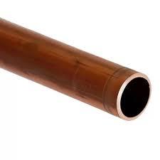 112K20CC - 1-1/2" Type K C&C Copper Pipe - 20' Hard Straight Pipe - American Copper & Brass - CAMBRID612 COPPER TUBE