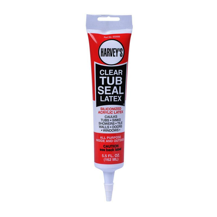 AHTS-8-C - 32005 OATEY Harvey™ Siliconized Acrylic Caulk, 5.5 oz. - American Copper & Brass - OATEY S.C.S. CHEMICALS